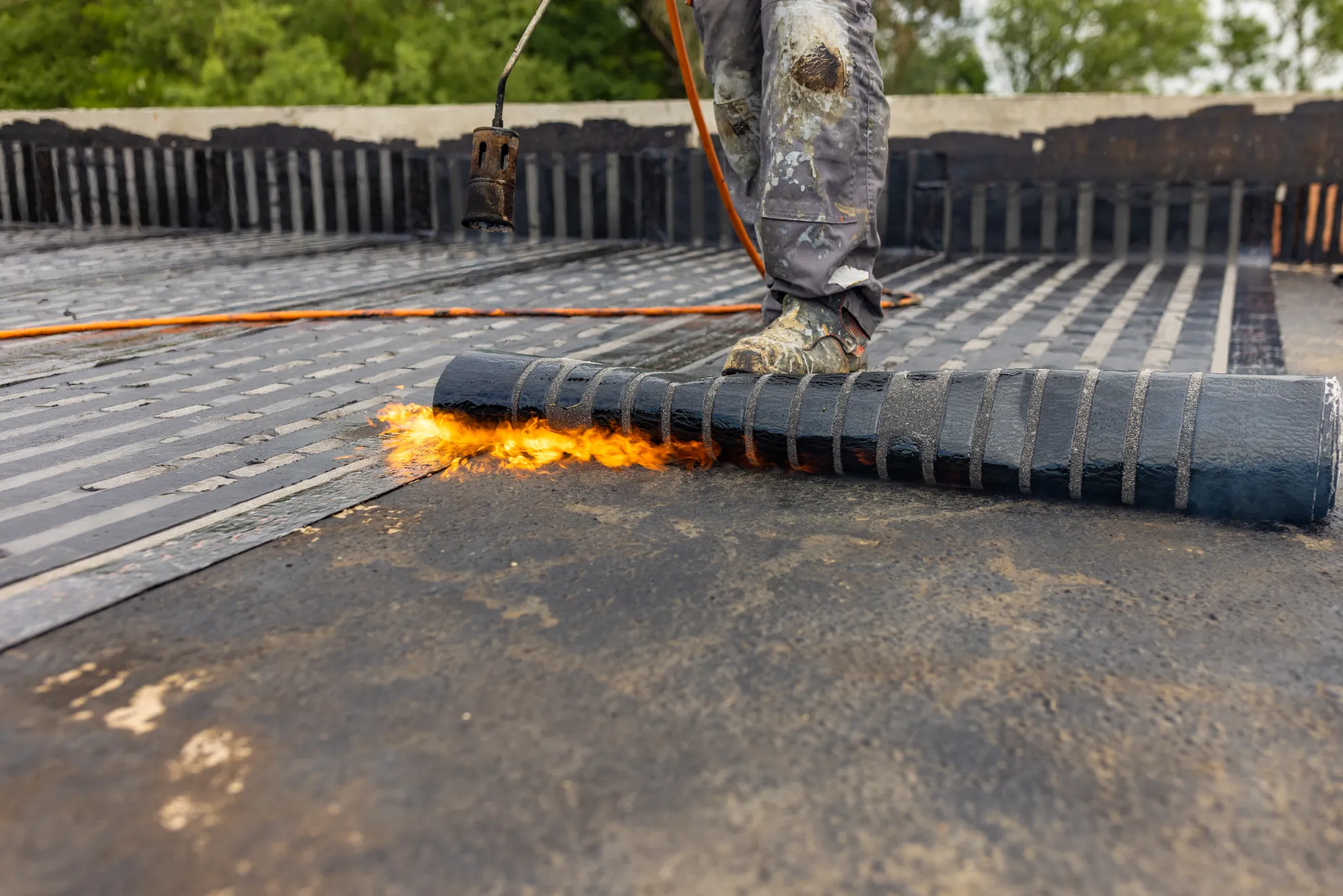 Flat roofing in Connecticut