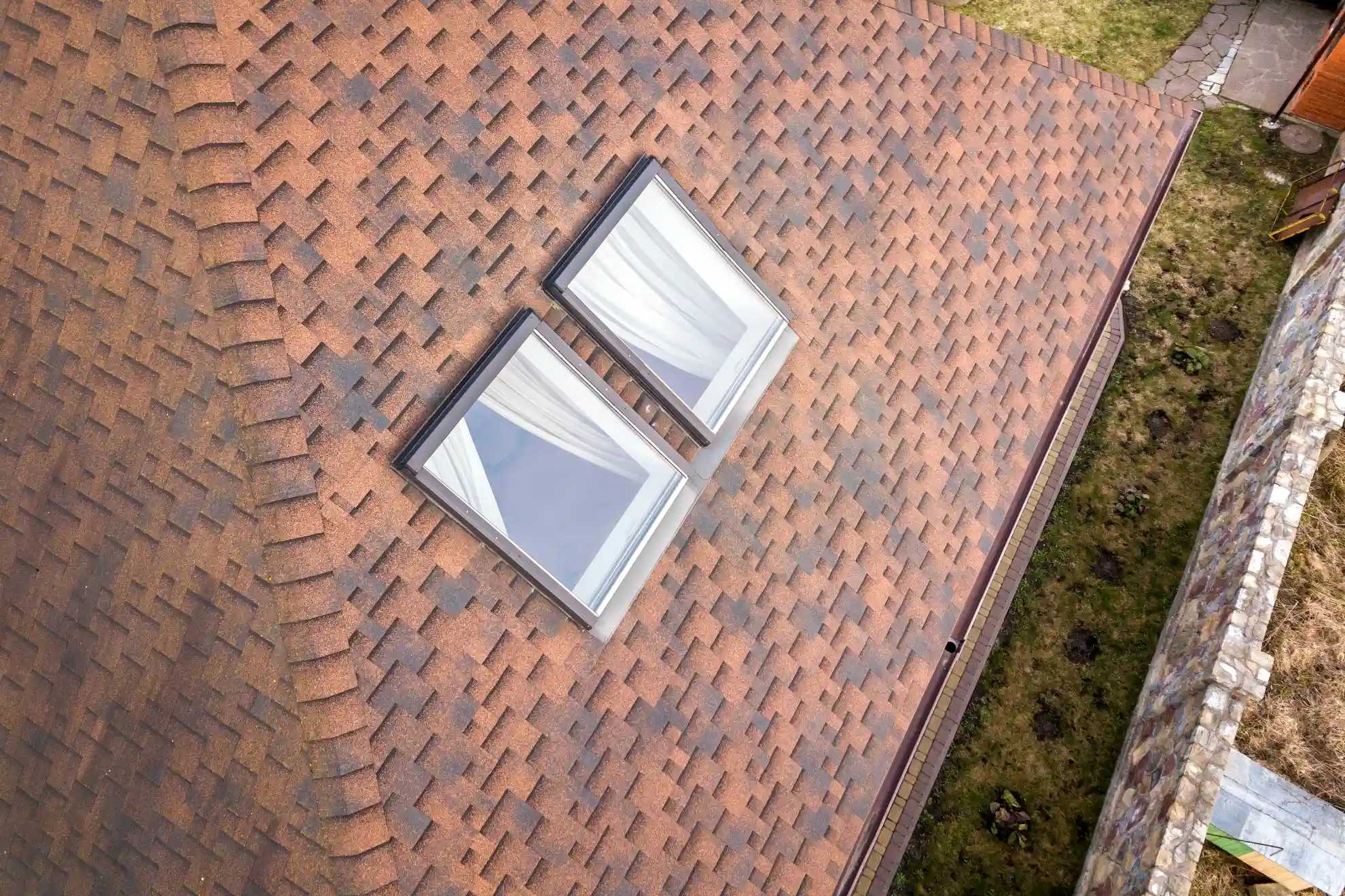 Residential roof replacement on a home in Connecticut